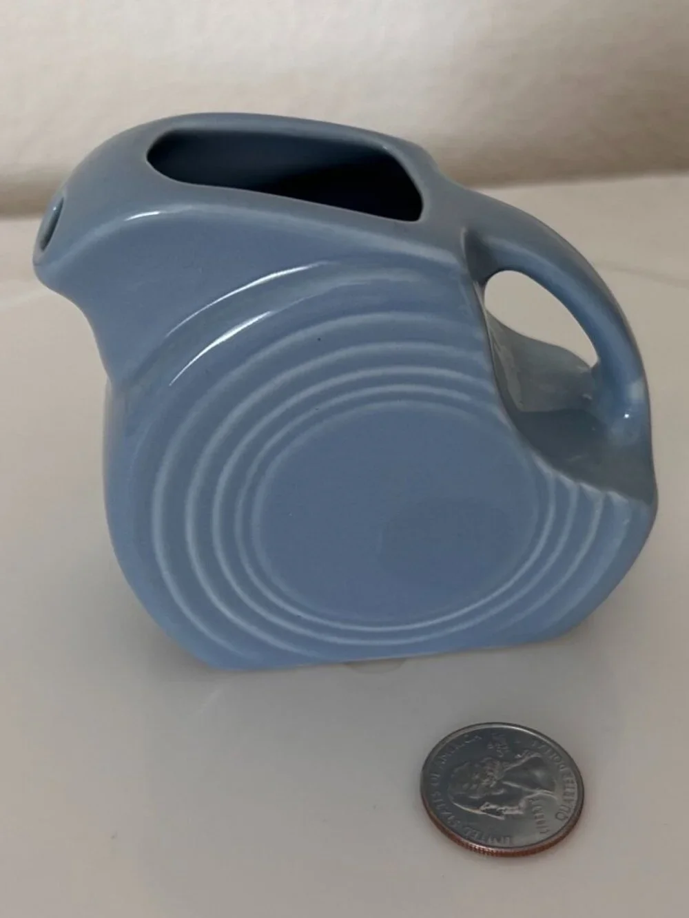 Fiesta Light Blue Mini Disk Pitcher